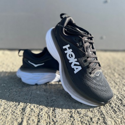 Hoka Bondi 8 dame/black white