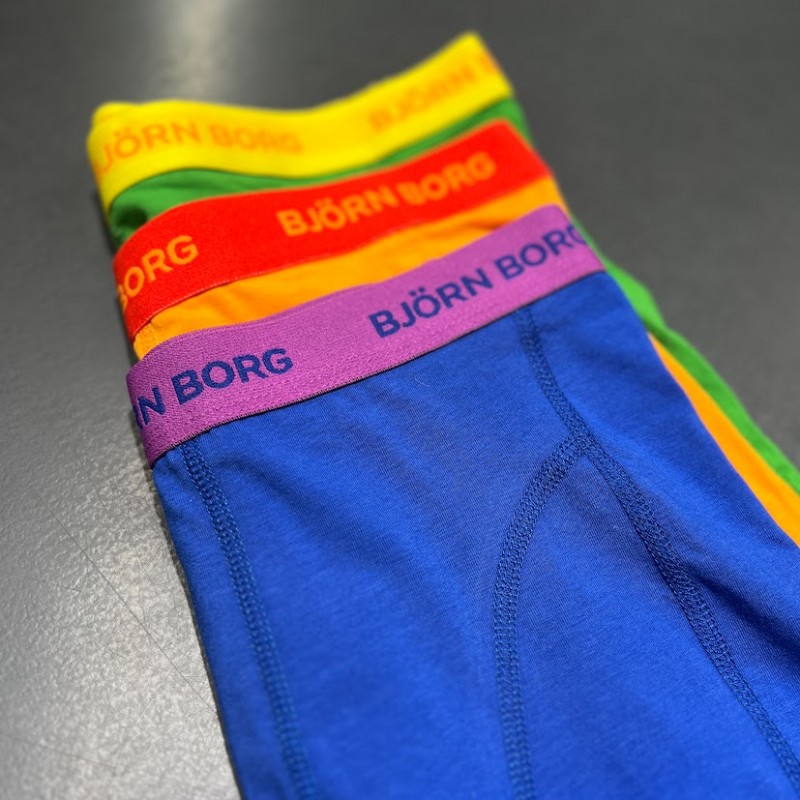 Bokser 3-pakk cotton stretch| Bjørn Borg