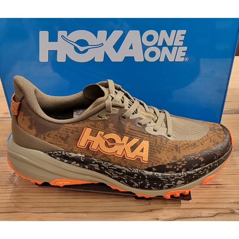 Hoka Speedgoat 6 herre/Antique Olive/AQL