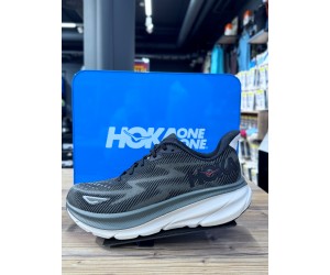 HOKA Clifton 9 dame Shifting Sand/Eggnog