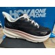 HOKA Clifton 9 dame Wide White/White