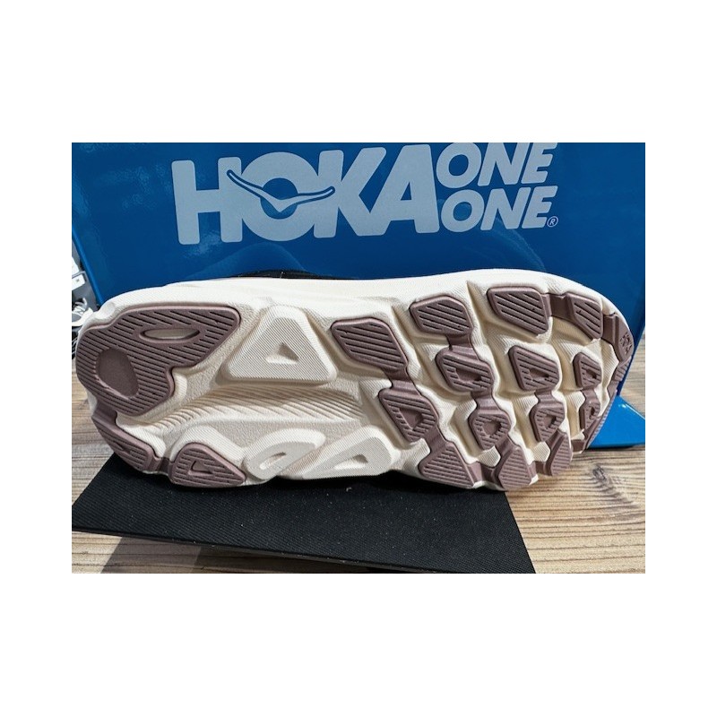 HOKA Clifton 9 dame Wide White/White