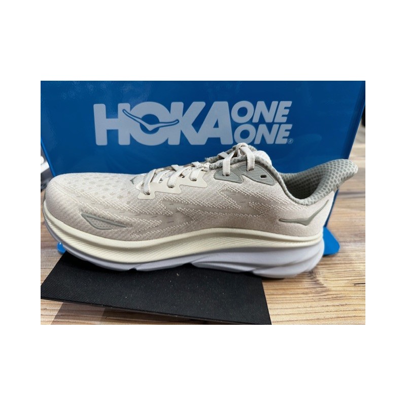 HOKA Clifton 9 Herre/Oat Milk/Barley