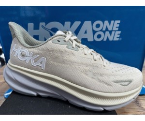 HOKA Clifton 9 Herre/Oat Milk/Barley