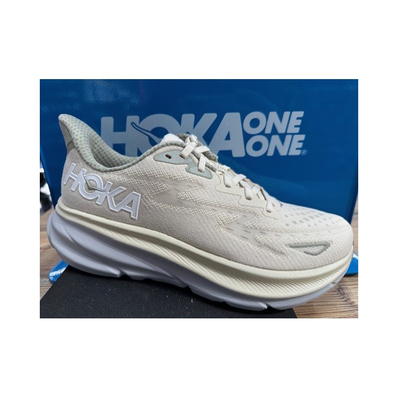 HOKA Clifton 9 Herre/Oat Milk/Barley