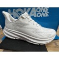 HOKA Clifton 9 Dame/White