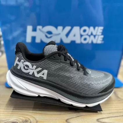 Hoka Clifton 9 junior Black/white