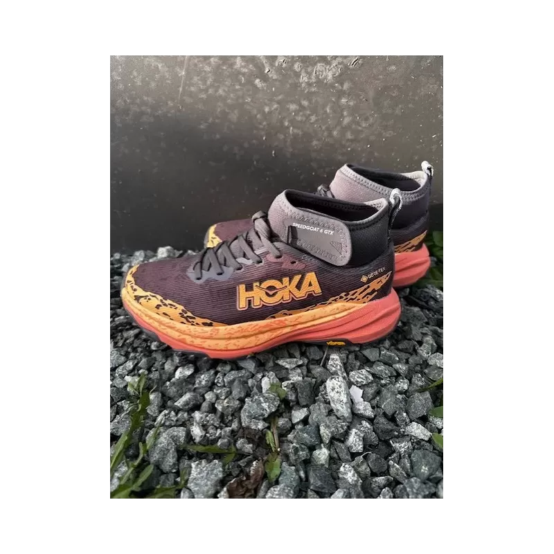 Hoka Speedgoat 6 Mid GTX dame GALAXY / GUAVA