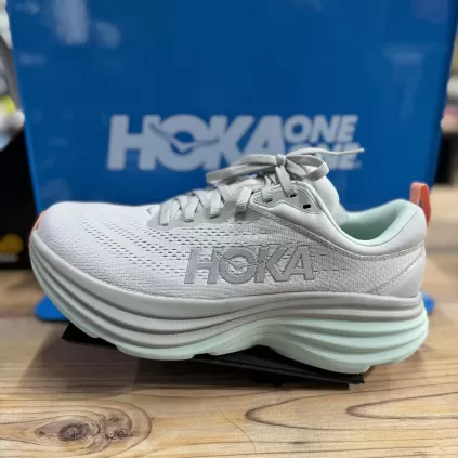 Hoka Bondi 8 dame/Stardust / aqua