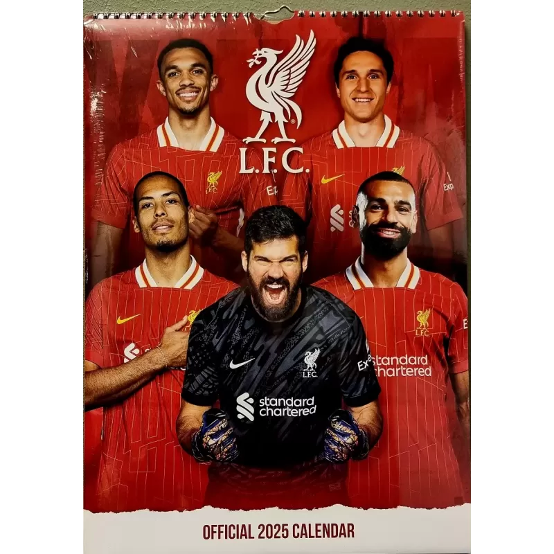 Liverpool Fotballkalender 2025