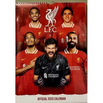 Liverpool Fotballkalender 2025