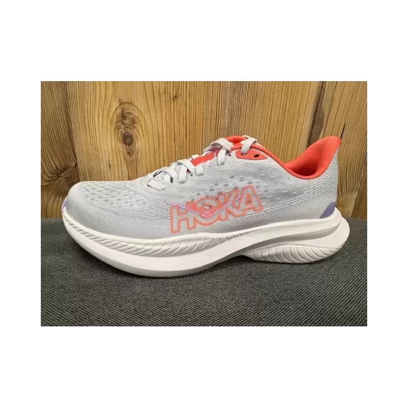 Hoka W Mach 6 pale dusk/gull